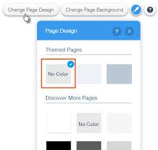 The steps in this article were performed in the google chrome web browser. Wix Editor Creating A Transparent Page Body Help Center Wix Com
