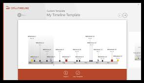 The black background beautifully exposes the colorful visuals. How To Make A Timeline In Powerpoint