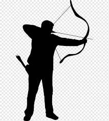 Kejohanan memanah mss johor 2018. Silhouette Archer Angle Animals Sport Png Pngwing
