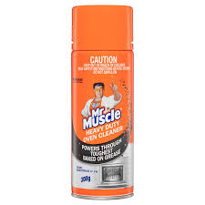 The cornstarch is the part that has to be dissolved before you start using the cleaner. Mr Muscle Heavy Duty Oven Cleaner 300g Sc Johnson Professional