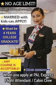 Maybe you would like to learn more about one of these? Any Course Is Acceptable No Age Limit Married Applicants With Kids Can Apply At Philippine Airlines Cabin Crew Flight Attendant Update 2019 Become Flight Attendant Philippines
