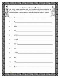 Decimal representation of rational numbers. Rational And Irrational Numbers Worksheet Education Com Math Methods Irrational Numbers Number Worksheets