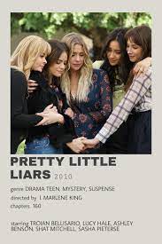 poster alternative pretty little liars pretty little liars series pretty little liars movie posters minimalist