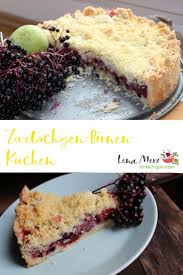 Zwetschgen Birnen Pie Mit Holunder Ein Leckerer Kuchen Birnen Kuchen Leckere Kuchen Rezepte