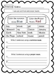 Collect the index cards, keeping the nouns. Common Proper And Possessive Nouns Possessive Nouns Common And Proper Nouns Proper Nouns Worksheet