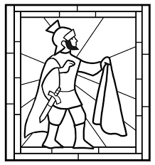 Vorlage Fur Ein Fenster Oder Ausmalbild Zu Sankt Martin Pfarrbriefservice De St Martin Ausmalbild Ausmalen Ausmalbild