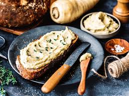 Pastinaken Creme Mit Thymian Schrot Und Korn Pastinaken Rezepte Pastinaken Lebensmittel Essen