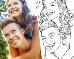 Custom Photo Coloring Book