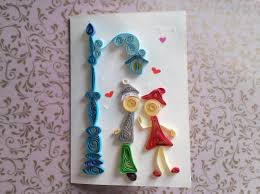 Here, a collection of our very best handmade if the sun seems to peer right into your window, give it something pretty to look at—and through. Valentine Cards Handmade Paper Quilling Love Card Quill Card For Wife Love Card For Her Quill Va Valentine Cards Diy Happyshappy