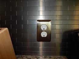Frankenstein light switch plate, fixed for 2 x paddle switches. Aspect Vinyl Peel And Stick Stainless Steel Outlet Cover 2 Pack B48 50 The Home Depot Outlet Covers Bottle Opener Wall Stainless