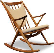 Folding chairs for the next big game. Danish Bramin Rocking Chair In Oak And Teak Frank Reenskaug 1950s Design Market