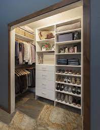 White Modern Reach In Rachel Left Side Closet Renovation Closet Makeover Deep Closet