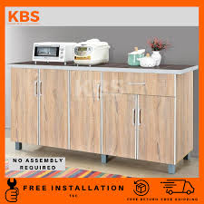 Maybe you would like to learn more about one of these? Pre Order Eta 2021 08 31 Free Shipping Installation Kbs Nataria 6ft Xl Saiz Low Kitchen Cabinet Kabinet Dapur Almari Masak H35 X D20 X W72 Lazada