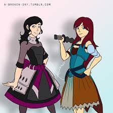 Gwen And Octavia Rwby Girl Teams