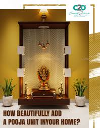 These latest pooja unit design and mandir design for home are done by mk design, a interior design firm in chennai. Add A Beautifully Pooja Unit In Your Home Interior Designers In Bangalore