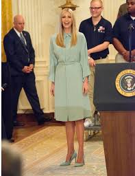 Ivanka Trump Matches Her Dress With Peekaboo Arms To Her Own Brand S 4 Inch Heels Ivanka Trump Style Ivanka Trump Ivanka Trump Outfits