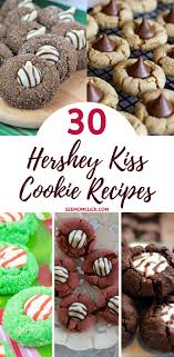 Looking for a cookie recipe for christmas or valentine's day? 30 Unique Hershey Kiss Cookies Recipes See Mom Click