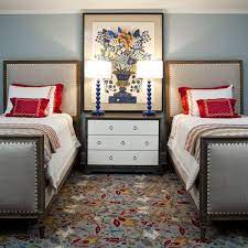 Guest Room I Portfolio Marks Frantz Twin Beds Guest Room Guest Room Design Bedroom Design
