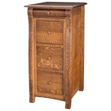 Depicted in black or gray with two drawers, handles, and label holders. E I Woodworking Castlebury Castelbury 3 Drawer File Cabinet Mueller Furniture File Cabinets