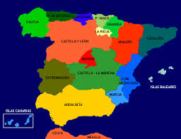 Mapa online de españa googlemapa. Todo Sobre Espana Las Regiones