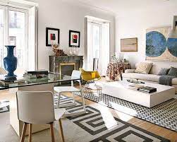 How To Skillfully Combine Multiple Rugs In A Room Apartment Therapy