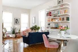 Also mix books and decorative items to spice things up. How To Fit A Bookcase Into A Small Living Room Apartment Therapy
