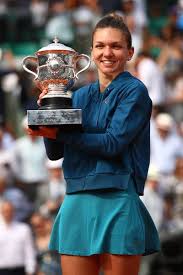 Simona halep recovered from a set and a break down to overcome sloane stephens for her first major title. Simona Halep Of Romania Hugs The Trophy As She Celebrates Victory Following The Ladies Singles Final Against Sloane St French Open Tennis Stars Sloane Stephens