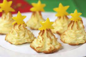 Duchess Potato Christmas Trees Christmas Food Christmas Tree Food Duchess Potatoes