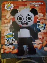 Discover how fun learning can be, as your favorite vlog superstar and all of his pals explore the world through pretend play, science experiments, diy crafts, challenges, and other activities kids and families can do in their own homes! Spielzeug Sounds Action Brand New Ryan S World Combobunga Panda With Lights Quickmood Ae