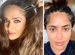 Pour les teintes plus foncées, la marque conseille une coloration en deux étapes pour un résultat optimal : Ces Stars Assument Leurs Cheveux Blancs Et Les Devoilent