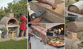 Fabrication artisanale de fonds de tarte (sans additif chimique) pour tartes flambées et pizzas. Fabriquer Son Propre Four A Pizza Four A Pizza Four Pizza Bois Four A Pizza