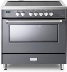 I have a 36 verona all gas oven and range. Verona Vdfsie365sg Designer Series 36 Inch Slate Gray Induction Electric Freestanding Range In Slate Gray Appliances Connection