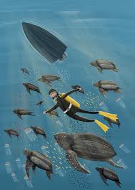 Under The Sea Aaron Cushley Water Illustration Sea Illustration Under The Sea