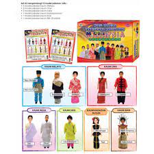 Kain sirat atau kain cawat adalah pakaian asas kaum iban. Model Pakaian Tradisional Masyarakat Malaysia Shopee Malaysia