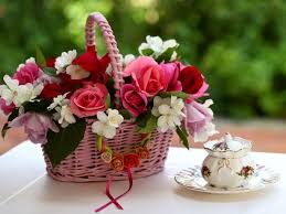 Belles Images Et Signatures Page 24 Christmas Arrangements Flowers Basket