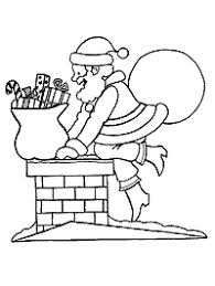 Dibujos Para Colorear De Papa Noel