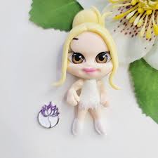 173 DuaLipa Clay Doll for Bow-Center, Jewelry Charms, Accessories, and