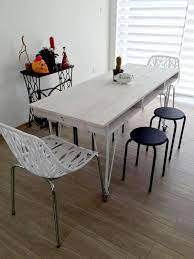 The gather together table by carolina farmhouse. 25 Pallet Dining Tables That Inspire Your Crafting Digsdigs