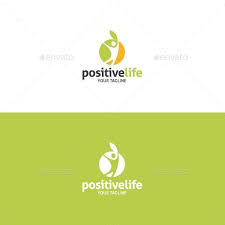 Positive Life Healthy Life Style Logo Logo Templates Logos Templates