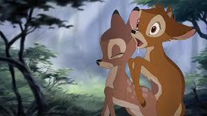 The Big ImageBoard (TBIB) - 16:9 all fours bambi bambi (film) bodily fluids  brown eyes deer disney doggystyle drooling duo eyes closed faline (bambi)  female female penetrated feral feral on feral from