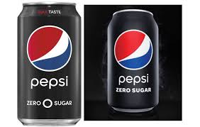 Pepsi Zero Sugar Has A Minimalist New Can Design In 2020 Pepsi High Sugar Foods Beverage Can