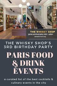 The Whisky Shop S 3rd Birthday Party 3eme Anniversaire Whisky Alcool