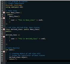 Types Of Inheritance Single Inheritance In C Single Inheritance Only One Clas Computer Programming Computer Programming Languages Object Oriented Programming