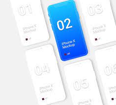 Download Iphone X Clay Mockup Free 1125x2436 High Quality Adobe Xd Freebiesui