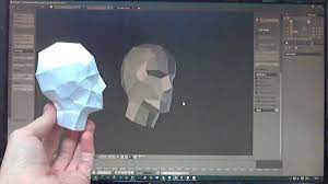 Blender From 3d Model To Paper Model Paper Models Blender Tutorial Blender Character Modeling