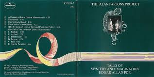 The Alan Parsons Project Tales Of Mystery And Imagination Songs Alan Parsons Project Tales And Mystery And Imagination Of Edgar Allan Poe 1976 Front Cover 36938 Jpg 797 400 Portadas
