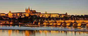 Thanx for contact for prints: Praha Stare Mesto Karluv Most Charles Bridge With Katedrala Sv Vita St Vitus Cathedral 02 Photo Image Prag Praha Blaue Stunde Images At Photo Community