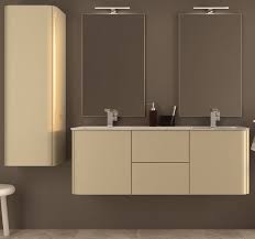 Mobile Bagno Live 140 Doppio Lavabo Arredo Sospeso In Piu Colori Mobile Bagno Doppio Lavabo Bagno