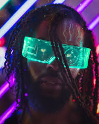 Ewan Mcgregor Glasses Birds Of Prey I Turned My Friend Into A Humanoid Cyberpunk Cyberpunk Character Cyberpunk Aesthetic Cyberpunk Art