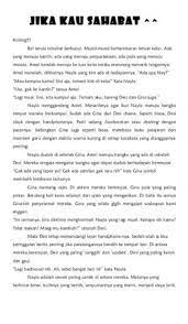 Hasil dari penelitian dalam skripsi ini adalah shikamaru merupakan tokoh utama, alur yang digunakan lurus, terdapat 4 latar tempat dan 3 latar waktu, serta 7 karakteristik persahabatan. Cerita Novel Tentang Persahabatan Dan Struktur Instrik Nya Brainly Co Id